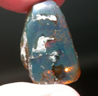 Beautiful Deep Blue Purple Burmese Amber Fossil Stone Dinosaur Age