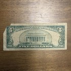  5 1929 Niagara  Wisconsin First National Bank Note   Charter 11051   Scarce
