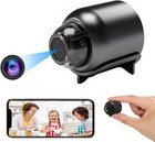 Compact Wireless Camera With 1080p Hd Video And 26ft Night Vision Capability