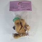 Vtg 1999 Wubbanub Infant Pacifiers Brown Puppy Plush 0-6 Months Latex Free