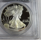 2002 W Pcgs Pr69 Dcam Proof - 1 Oz Silver American Eagle Sae  1 Us Coin  53922a