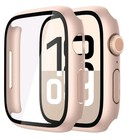 Case  Screen Protector  42mm Apple Watch Series 11 10 - 2-pack  Rose Gold clear 