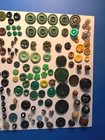 Vintage Mixed Button Lot Plastic  Bakelite  Rhinestone  Metal