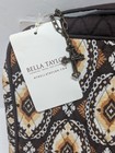 Bella Taylor Quilted Bible Cover For Large Study Bibles - Cashew Medallion 
