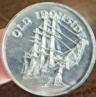 Sunoco Gas   Oil Co  Landmarks Of America Token Old Ironsides Sail Ship Vessel