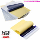 10 25 50 100x Tattoo Transfer Paper Carbon Thermal Stencil Tracing Hectograph Us