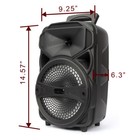 Portable 1000w Bluetooth Speaker Super Bass Stereo Loud Aux Fm Usb W mic Remoter