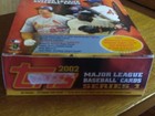 Empty    2002 Topps Baseball Series 1 Retail Box Mcgwire bonds martinez