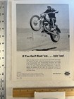 1966 Jawa-cz Motorcycle Ad 8 5x11    If You Cant Beat Em  Join Em 