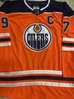 Connor Mcdavid Signed Autograph Auto Edmonton Oilers Hockey Jersey Psa dna