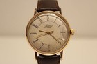 Vintage Rare Early Genuine Men s Gold Plated Mechanical Watch  vimpel 