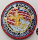 2001 National Boy Scout Jamboree Leave No Trace Outdoor Ethics 3  Round Patch