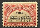 Travelstamps  1925 Belgian Congo Semi-postal Stamps Scott  b11 25c   25c Moglh