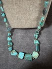 Old Pawn Native American Navajo Turquoise Nuggets Slip On