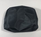 Tumi For Delta Leather Trim Small Zippered Travel Carry On Bag Pouch Gray 7   
