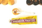 Vintage 30 Bakelite Backgammon Checkers 15 Butterscotch 15 Chocolate Brown black