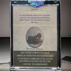 2020 Pieces Of The Past Hybrid Exclusive Thomas Edison Time Period Relic 1 1