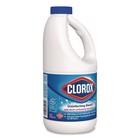 Clorox 32260 43 Oz  Bottle Concentrated Regular Disinfecting Bleach  6 ct  New