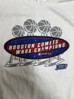 Vintage Houston Comets Wnba Y2k 2000 Champions Size Large Men   s 21 X 28 Flawless