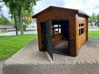Vintage Turner Toys Pressed Steel Garage Made In Wapakoneta Ohio 14 Inches Long