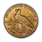 1925-d G 2 50 Indian Head Gold Quarter Eagle - Authentic Us Coin - Sku-g5052