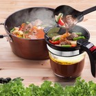Fat Separator With Bottom Release  4 Cup Gravy Separator With Oil Strainer