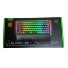 Razer Blackwidow V4 75  Mechanical Gaming Keyboard  Phantom Green