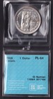 Canada 1958  1 One Silver Dollar Graded Coin Cccs Graded Pl-64  800 Silver