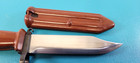 Vintage Chinese Rifle Carbine Bayonet Knife   Scabbard Tr450