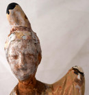 Ancient Chinese Earthenware Tang Dynasty A Female Figurine   618-907 Ad 