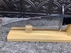 Custom Coffin Handle Bowie 1095 Steel Black G10 Handle Knife By Ray Richards