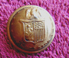 Civil War New York State Militia Staff Officer Coat Button