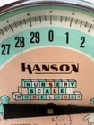 Vintage 1950s Mid Century Hanson Nursery Scale Metal Works 30 Pound Max  3025