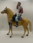 Vtg Hartland Plastics Roy Rogers   Trigger Horse Western Rider Figure Set