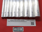 10 Pieces 6061 T6 Aluminum Round Rod Assortment 1 2  To 1-1 4  Lathe Stock  6 2