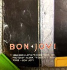 Original Vintage 1986 Bon Jovi Poster Jon Purple Pants Rock N  Roll 80 s Music