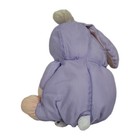 Vtg Fisher Price Puffalump Purple Bunny Rabbit Nylon Plush W Easter Egg 1986