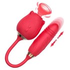 Rose Sucking Clit Vibrator Dildo Thrusting G-spot Massager Sex Toys For Women