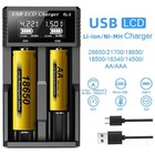 Battery Charger Universal 4 2v Usb Rechargeable Li-ion Batteries Smart Charger