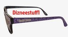 Disney Parks 2025 The Haunted Mansion Sunglasses Purple Mirror Logo Sun Glasses