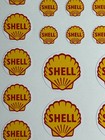 Ho Scale Shell Gas Oil Signs 2mil Vinyl Die-cut Peel N Stick Stickers Decals