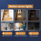 Led Motion Sensor Under Cabinet 3-color Light - Usb Rechargeable 24cm   9 5 