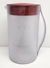 Mr Coffee Tm1 Iced Tea Pot 2 Qt Quart Replacement Frosted Pitcher W red Lid