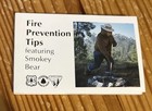 1986 Tony Gwynn Batting Tips   Smokey Bear Fire Prevention Flip Book