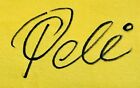 Brazil Pele Autographed Soccer Jersey Front Signed - Beckett Bas Coa