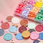 Wedding Card Invitations Wax Seal Stamp Set Lacquered Sealing Wax Kit Craft Diy