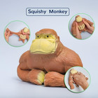 Monkey Stretch Gorilla Figure Gorilla Latex Gorilla Soft Stretchy Gorilla Toy St