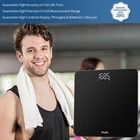 Digital Bathroom Scale 400lb Capacity 0 1lb Accuracy Silver Body Weight Scale
