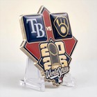 Tampa Bay Rays Vs  Milwaukee Brewers 2026 World Series Matchup Pin - Limited 500