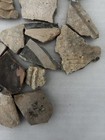 Lot Of 25  Ancient Anasazi Native American Pottery Shards Arizona Lb 1 2    - 2   